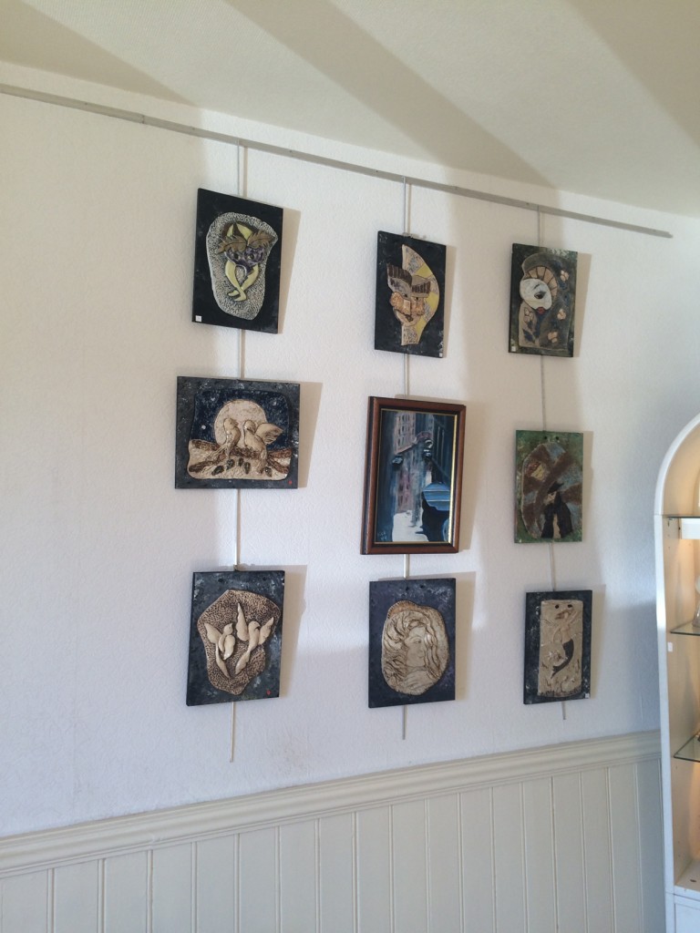 Céramiques de peintre